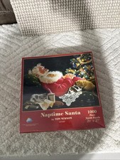 Springbok Merry Christmas Santa Puzzle Hallmark 1000 Piece NEW Sealed Vintage