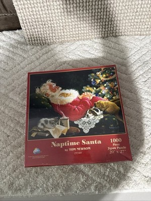 Springbok Merry Christmas Santa Puzzle Hallmark 1000 Piece NEW Sealed Vintage