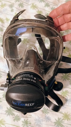 Oceanreef NIRA Neptune II Full Face Dive Mask (NIRA 50/60 PSI) parts
