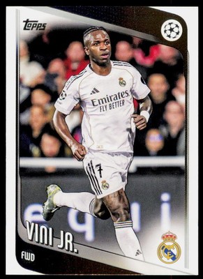 A BENCAO, VINICIUS ヴィニシウス・ヂ・モラエス 20CDBOX 2025-26 Topps UEFA Club Competitions Vini Jr. 115 Real Madrid CF