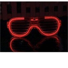 LED Light-Up Luminous Glasses LED Light Up Glasses Party Decoration Purple Color