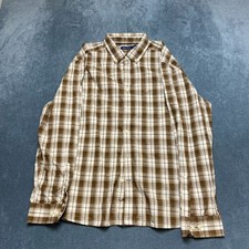 Nautica Shirt Mens 2XL Multicolor Plaid Cotton Formal Long Sleeve Button Down