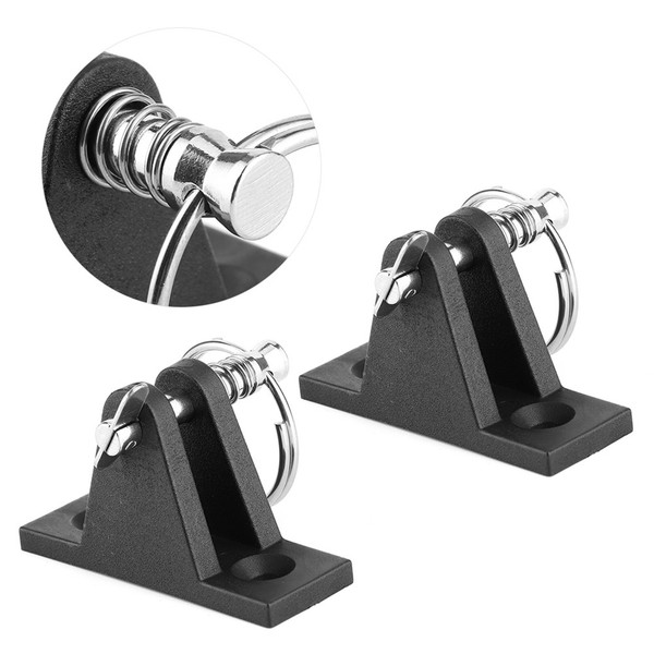 Marine Deck Scharnier 1 Paar Baldachin Deck Scharnier Boot Bimini Top Fitting-image