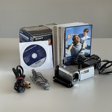 Sony Handycam DCR-SX30E Handheld Digital Camera, Memory, 2x Battery, AC Adapter