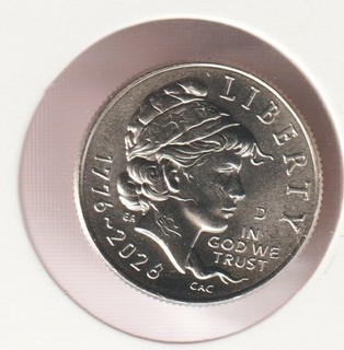 2026 Liberty Dime Denver Mint BU Brilliant Unc Collectible US Collection Coin