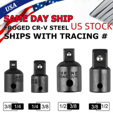 4-pack 3/8 to 1/4 1/2 inch Drive Ratchet SOCK...