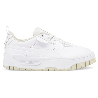 PUMA Cali Dream Infuse Lace Up  Womens White Sneakers Casual Shoes 38401101