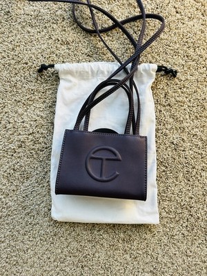Telfar TF-012-EGGP-S Small Crossbody Shopping Bag - Eggplant