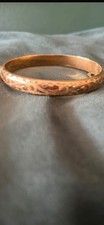 vintage gold plated bangle