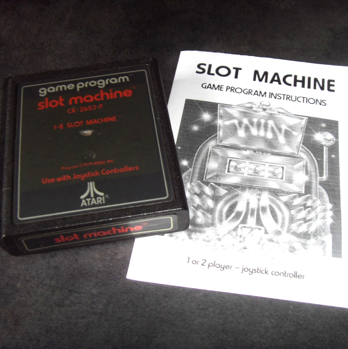 Rare édition PAL - Atari 2600 Slot Machine