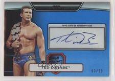 2010 Topps Platinum WWE Auto Blue 63/99 Ted DiBiase #42 Auto uk2