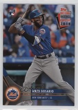 2018 Topps National Baseball Card Day Amed Rosario #24 Rookie RC 5km. rookie card picture