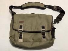Timbuk2 Stuck In The Middle With You Messenger Bag Olive Green Grey Laptop