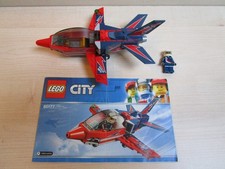 Lego City 60177 Airshow Jet 100% complete with instructions
