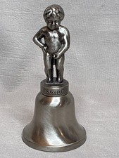 Belgian Manneken Pis brass souvenir bell