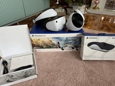 Sony PlayStation VR2 White Headset with Official Controller Charging Dock