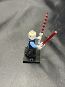 LEGO Star Wars Minifigure: Asajj Ventress Dark Blue Torso - sw0195 7676 Used