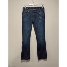Citizens of Humanity Kelly 001 Low Waist Bootcut Jeans Dark Wash Blue Womens 29