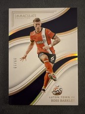 2023-24 Panini Immaculate Collection - Ross Barkley /10 Gold - Luton Town
