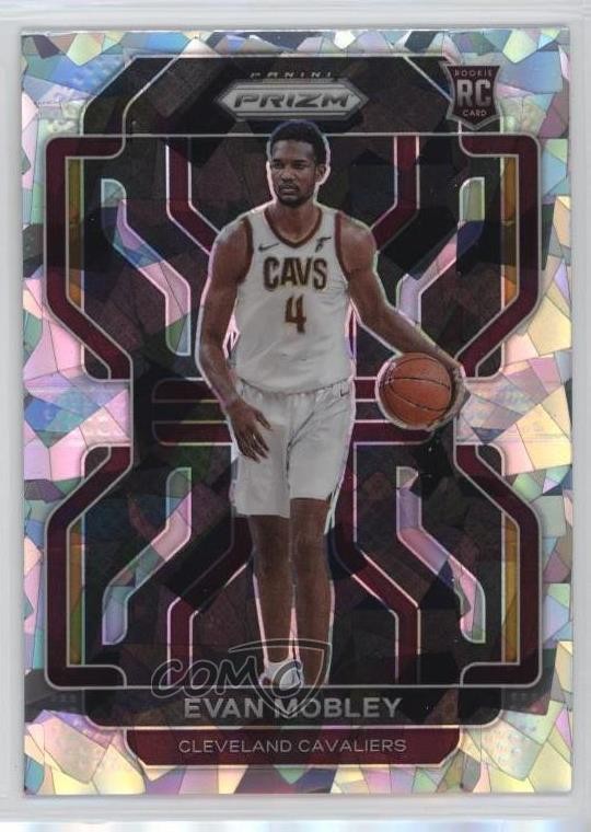 2021-22 Panini Prizm Ice Prizm Evan Mobley #325 Rookie RC