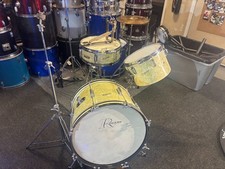 Rogers 3 pezzi batteria vintage anni 60/std/rullante std, pedale