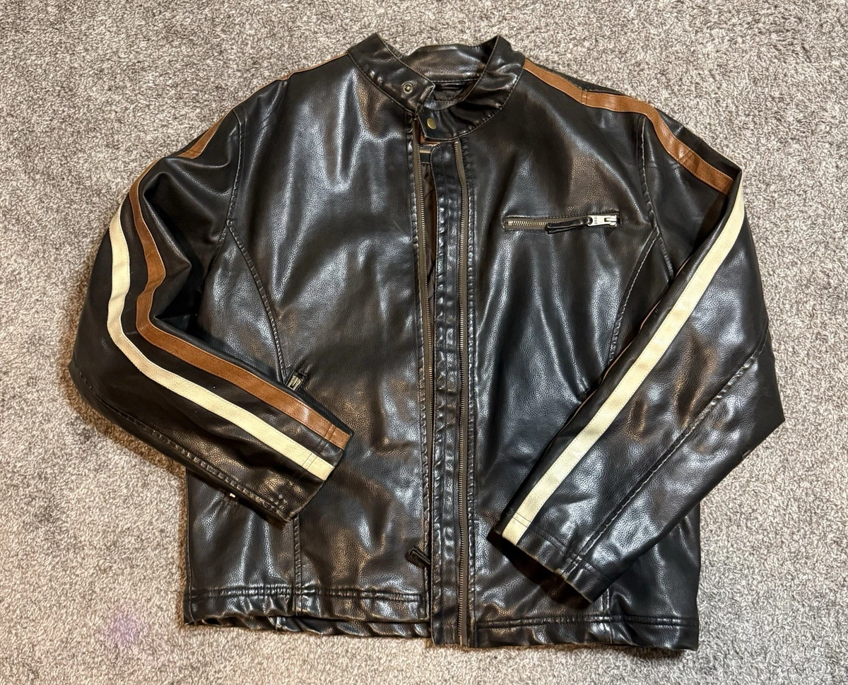 25+ AriZona Coats, Jackets & Vests Faux Leather Outer Shell for