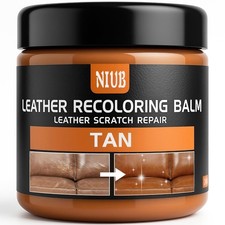 Leather Recoloring Balm Leather Color Restorer Scratch Repair Leather Paint f...