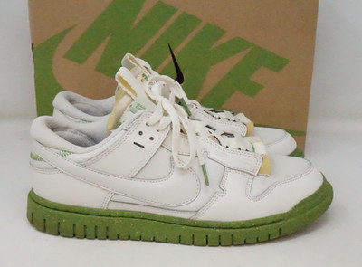 Nike Air Dunk Jumbo Phantom Chlorophyll FJ4192 001 Size 9 White Green