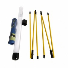 2 Pieces Golf Alignment Sticks Foldable Golf Alignment Rods Portable for