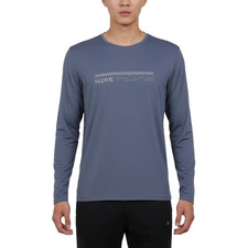 Nike Miler Df Uv Winterized Long Sleeve Crew Neck T-Shirt