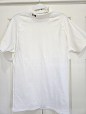 Under Armour ColdGear XL White Short Sleeve Compression Base Layer Top