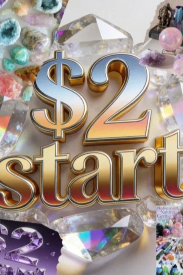 BCHG Live Room $2 Crystal Auction • Live Now 🎁free shipping 🔥🔥🔥