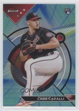 2023 Topps Finest Blue/Aqua Vapor Refractor /250 Cade Cavalli #52 fm0