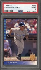 1993 SP Edgar Martinez #133 PSA 9 Mint HOF Seattle Mariners 