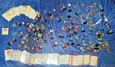 Lot Of Approx 100 Marvel DC Heroclix Figures  With Cards 