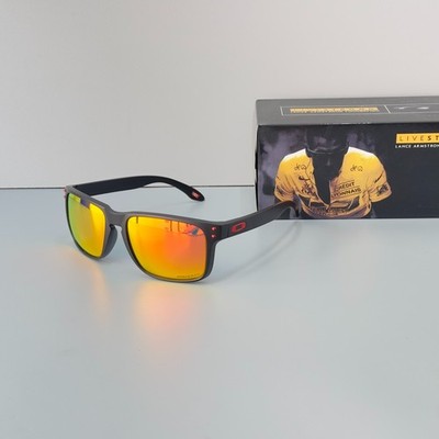 Oakley Holbrook XL OO9417 Black Frame Prizm Ruby Sunglasses New w/ Box