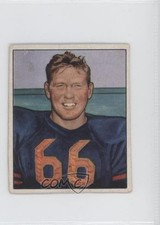 1950 Bowman Bulldog Turner Clyde Turner #28 HOF 0f8
