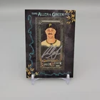 PAUL SKENES On Card AUTO Black /25 Pirates RARE 2025 Topps Allen & Ginter SSP