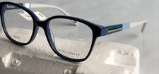 LAURA ASHLEY Women  s Eyeglass Frame KATE 2 NAVY EYEGLASSES 52-16-140