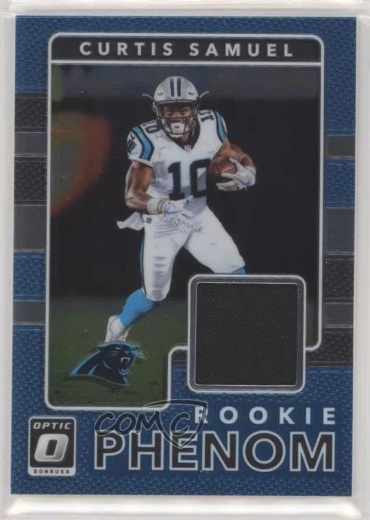 2017 Donruss Optic Rookie Phenom Jerseys Curtis Samuel #12 Rookie RC
