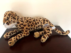 large cheetah stuffed animal