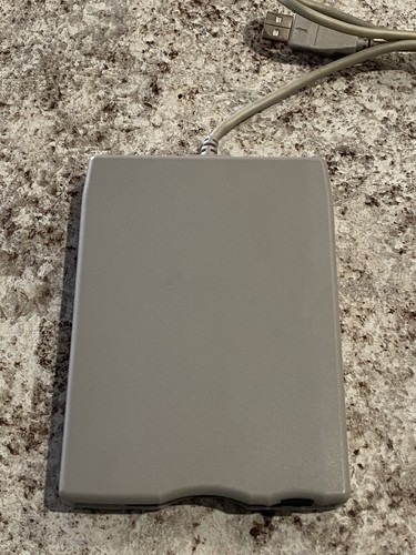 SmartDisk FDUSB-TM2 USB External 3.5" Floppy Disk Drive Gray Tested Works In#x81 - 第 3/7 張圖片