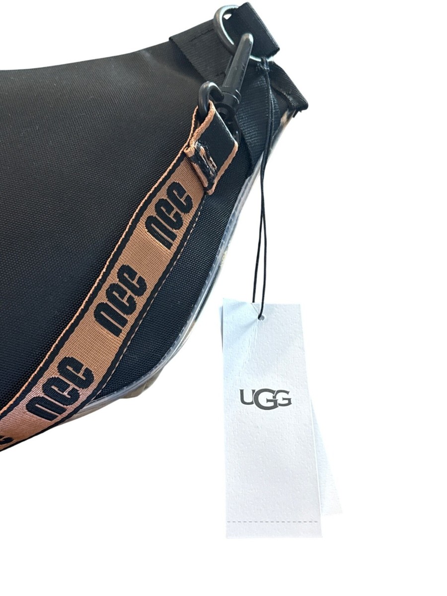 UGG Leopard Print Crossbody Bag With Adjustable Strap