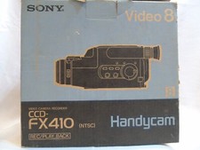 Sony CCD-FX410 Video-8 Handycam Video Recorder 10X zoom, Accessories Included