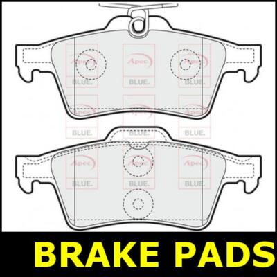 Brake Pads Rear FOR JAGUAR S-TYPE 396bhp 4.2 02->07 CHOICE2/2 Petrol Blue