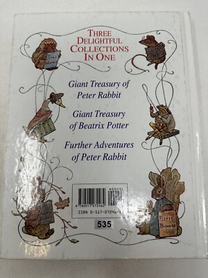 The Great Big Treasury of Beatrix Potter - Hardcover 9780517072462