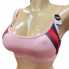 Victorias Secret PINK Sport Ultimate Lined Removable Padding Sports Bra Pink
