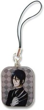  NEW Black Butler: Sebastian Portrait Cell Phone Charm