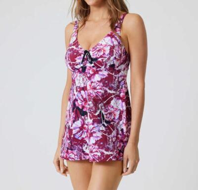 Badekleid rot 38D Damen Tankinikleid weinrot D-Cup UVP:59,99  3.736