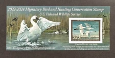 #RW90A 2023 - 2024 - US Federal Duck Stamp **JOE HAUTMAN** Post Office FRESH